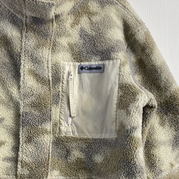 Columbia panorama Beige and Cream Teddy Jacket - Picture 3 of 10